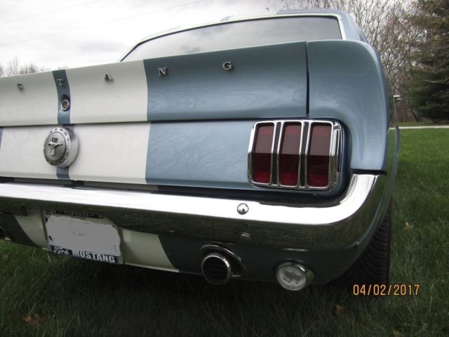 1965 Blue Ford Mustang Coupe