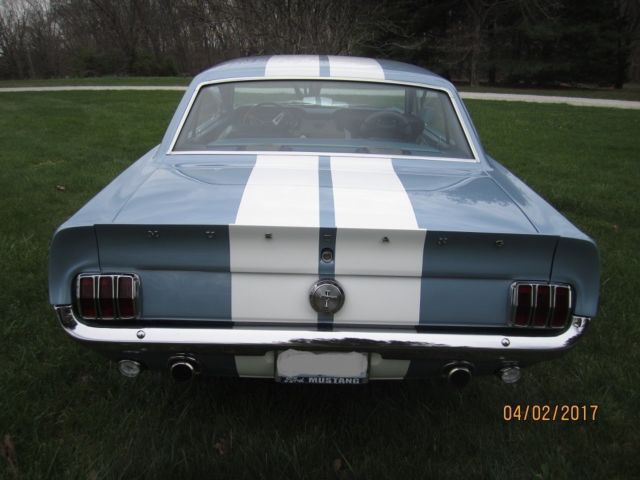 1965 Blue Ford Mustang Coupe