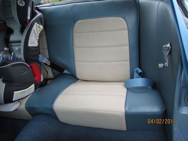 1965 Blue Ford Mustang Coupe