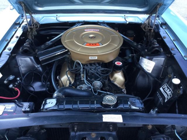 1965 Blue Ford Mustang Coupe
