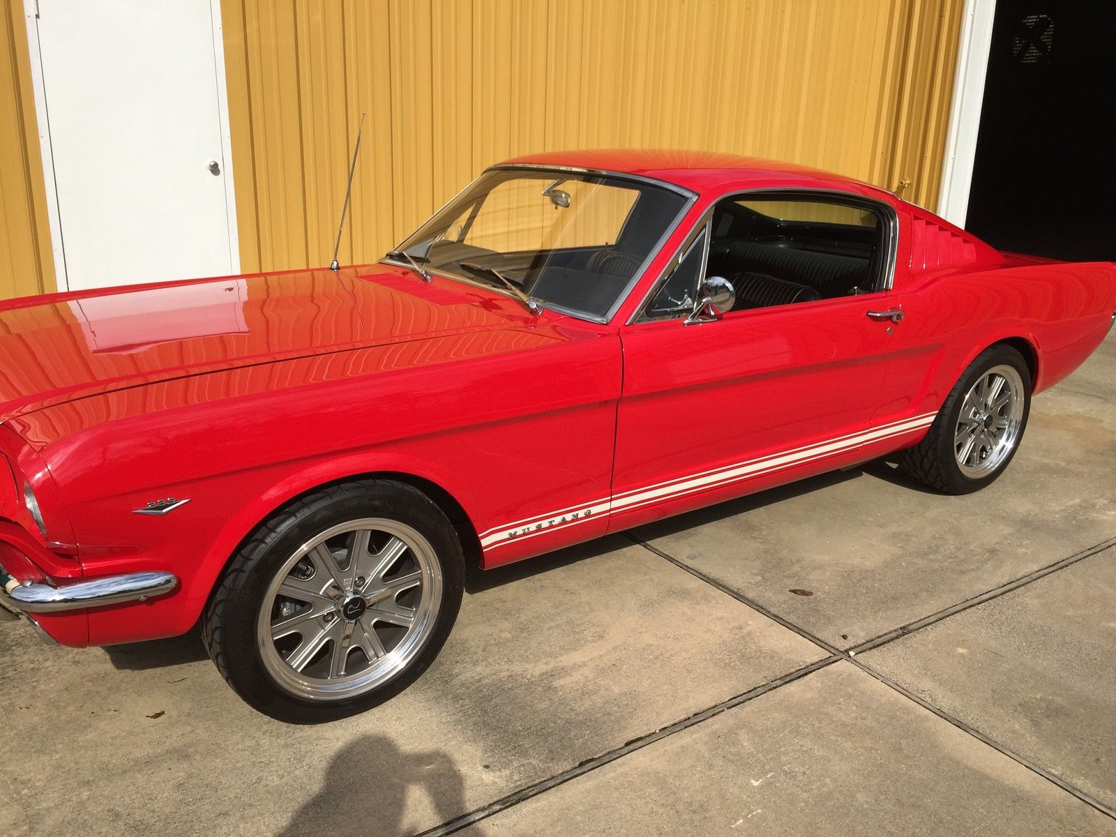 1965 Blue Blood Red Ford Mustang U/K