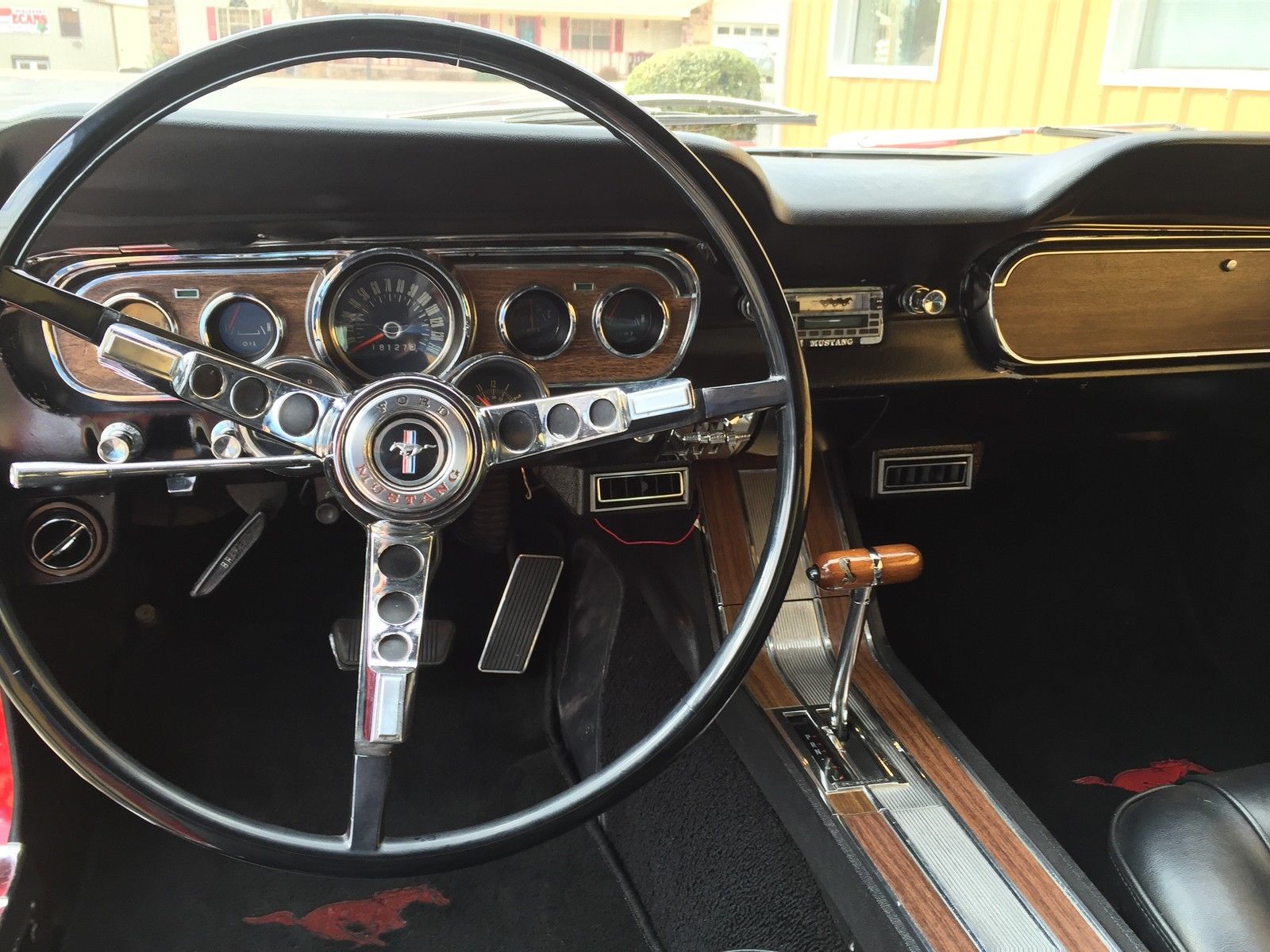 1965 Blue Blood Red Ford Mustang U/K