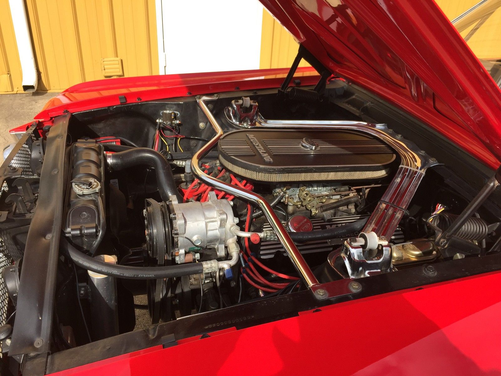 1965 Blue Blood Red Ford Mustang U/K