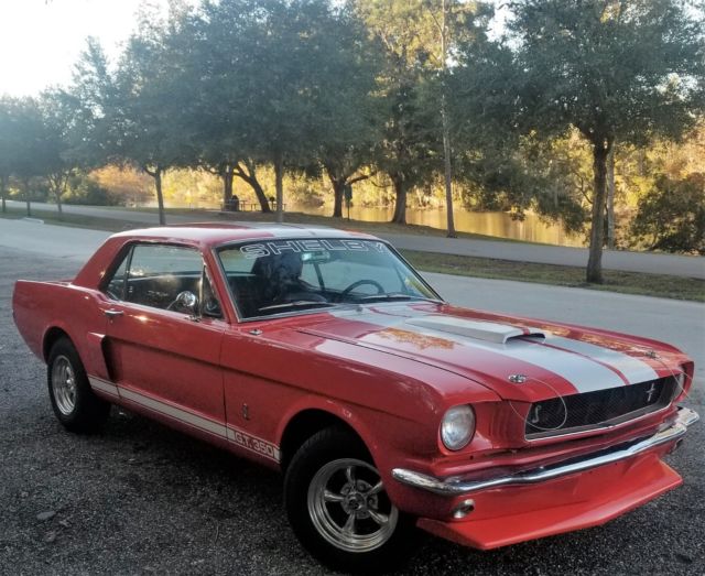 1965 Puppy Red Ford Mustang Coupe