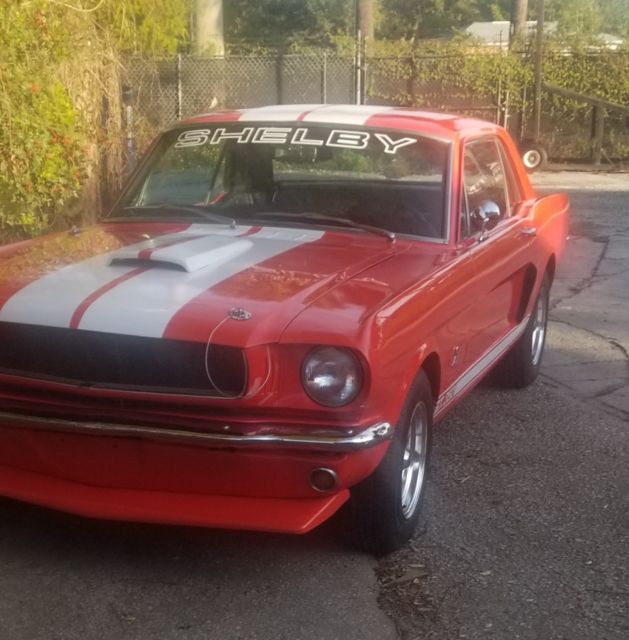 1965 Puppy Red Ford Mustang Coupe