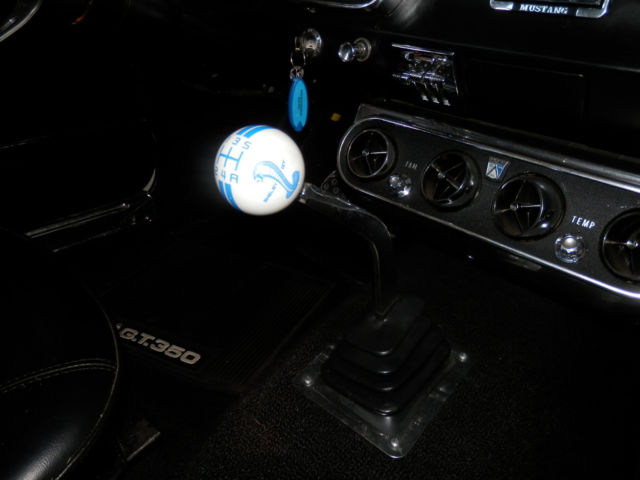 1965 White Ford Mustang Fastback