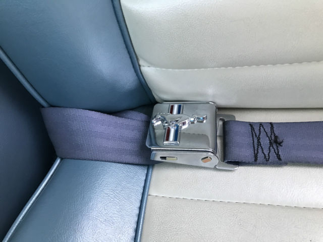 1965 Powder Blue  Ford Mustang U/K