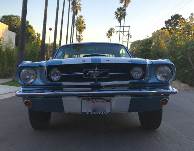 1965 Powder Blue  Ford Mustang U/K