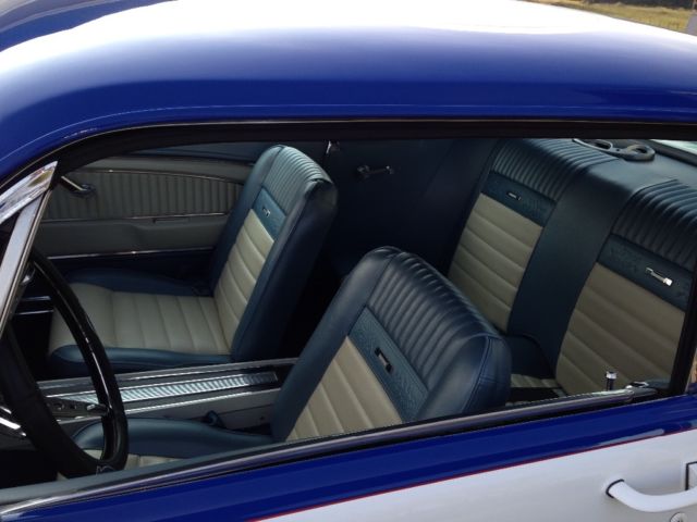 1965 Blue Ford Mustang Coupe