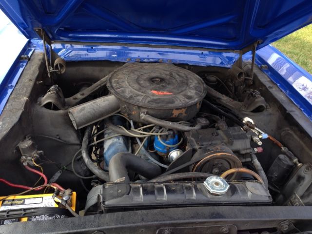 1965 Blue Ford Mustang Coupe