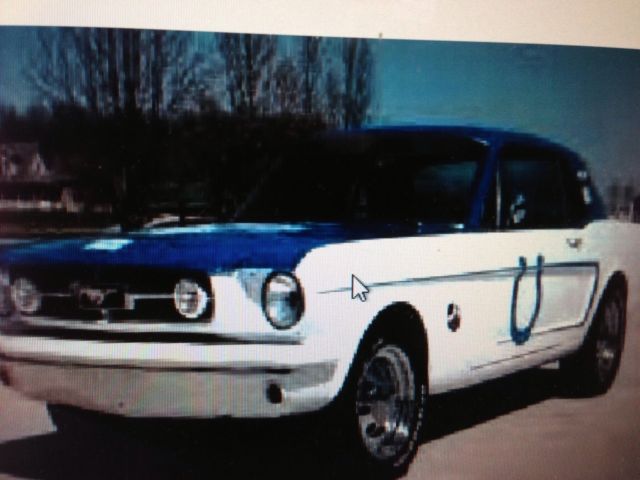 1965 Blue Ford Mustang Coupe