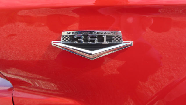 1965 Red Ford Mustang