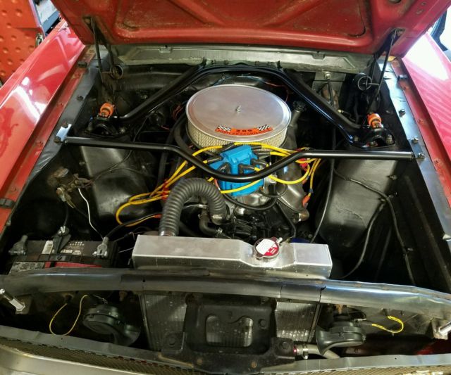 1965 Red Ford Mustang Coupe