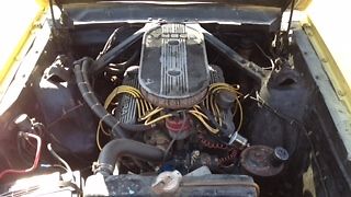 1965 Yellow W Black strips Ford Mustang notch back