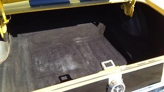 1965 Yellow W Black strips Ford Mustang notch back