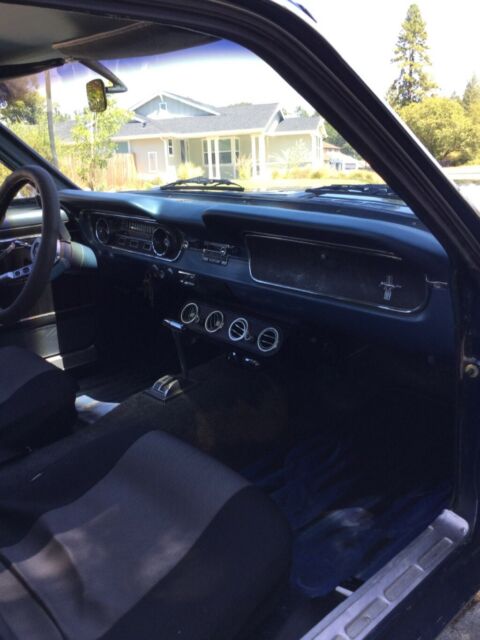 1965 Midnight Blue Ford Mustang Coupe