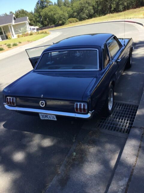 1965 Midnight Blue Ford Mustang Coupe
