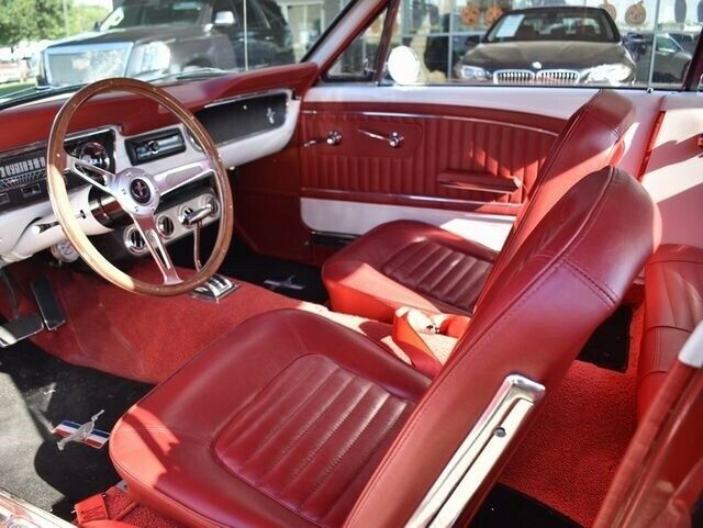 1965 Red Ford Mustang --