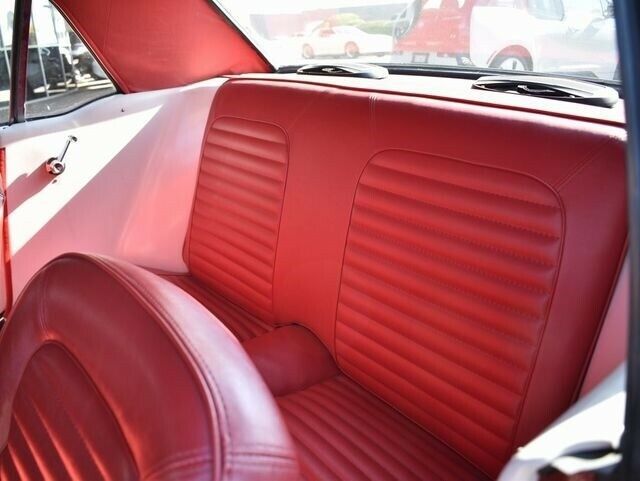 1965 Red Ford Mustang --