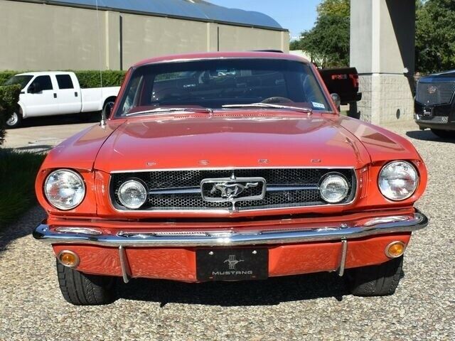1965 Red Ford Mustang --