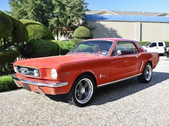 1965 Red Ford Mustang --