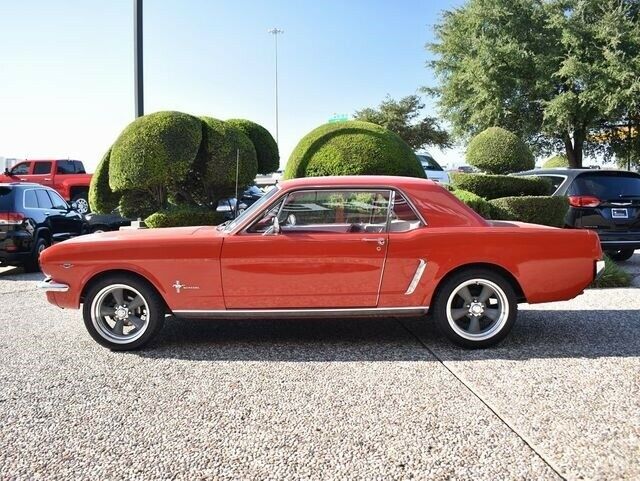 1965 Red Ford Mustang --
