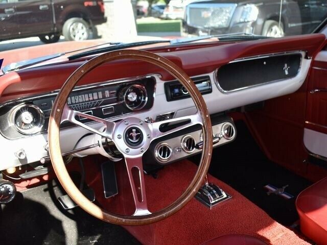 1965 Red Ford Mustang --