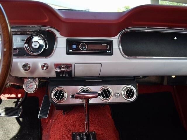 1965 Red Ford Mustang --