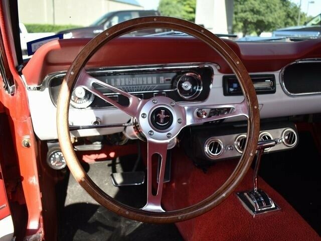 1965 Red Ford Mustang --