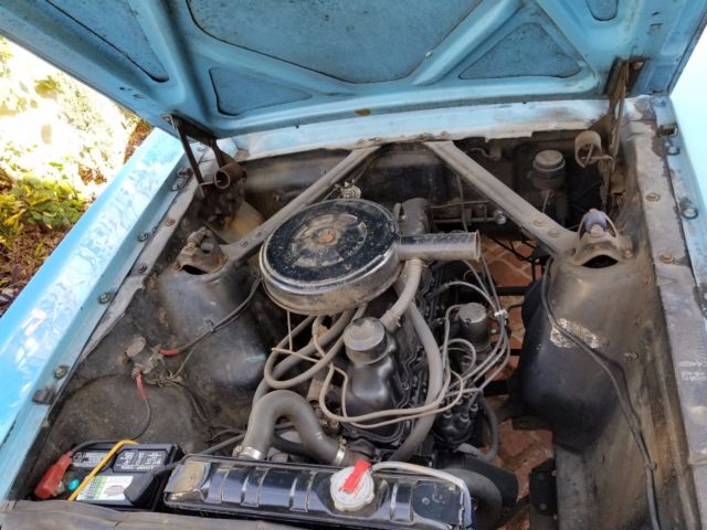 1965 Light Blue Ford Mustang Coupe