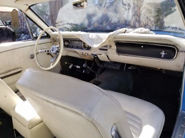 1965 Light Blue Ford Mustang Coupe