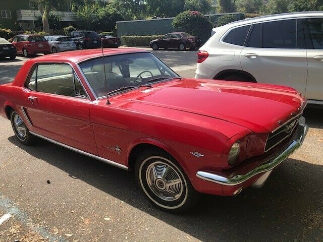 1965 Red Ford Mustang Coupe