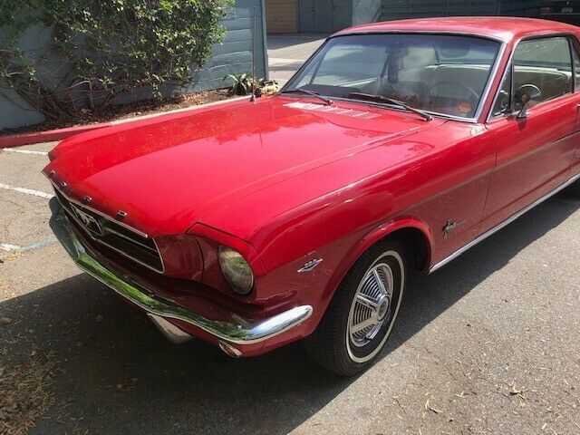 1965 Red Ford Mustang Coupe