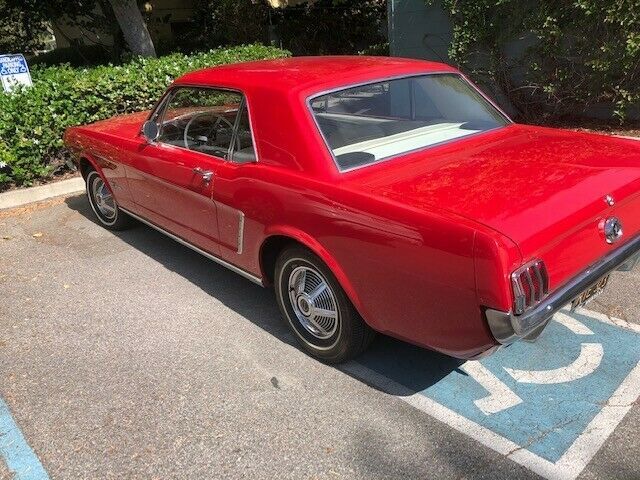 1965 Red Ford Mustang Coupe
