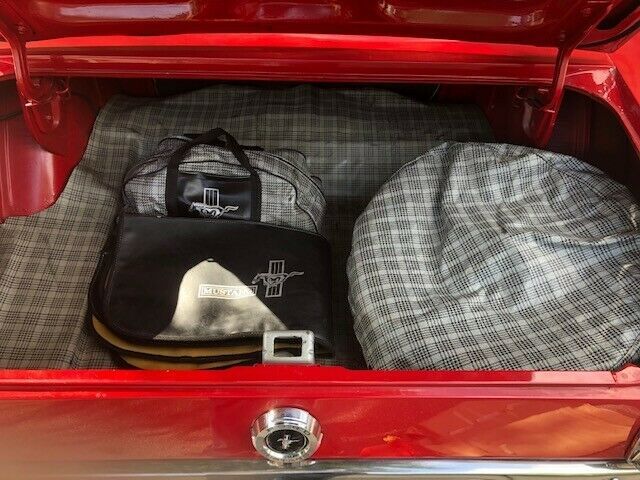 1965 Red Ford Mustang Coupe