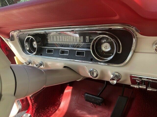 1965 Red Ford Mustang Coupe