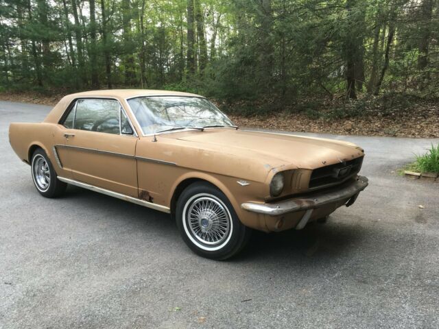 1965 prairie bronze Ford Mustang Coupe