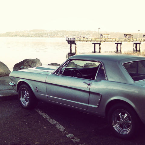 1965 Silver Ford Mustang U/K