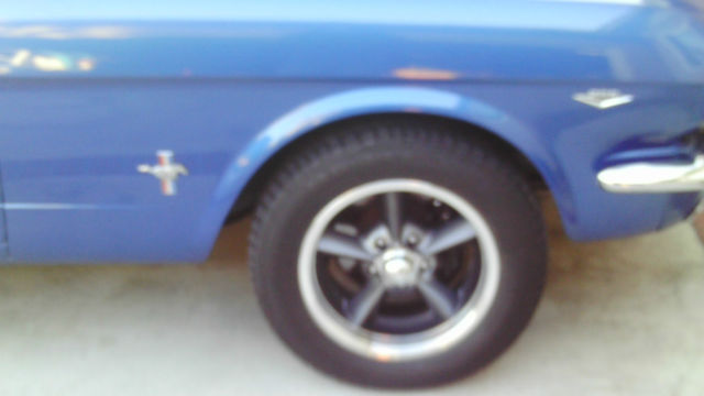 1965 Blue Ford Mustang Coupe