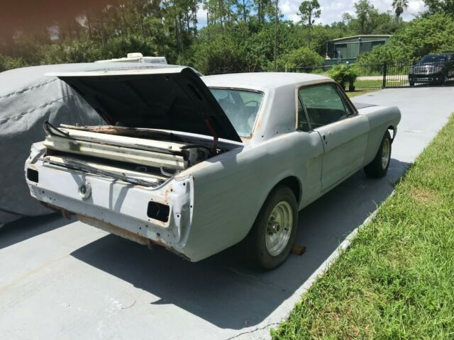 1965 Gray Ford Mustang Coupe