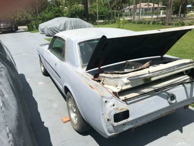 1965 Gray Ford Mustang Coupe