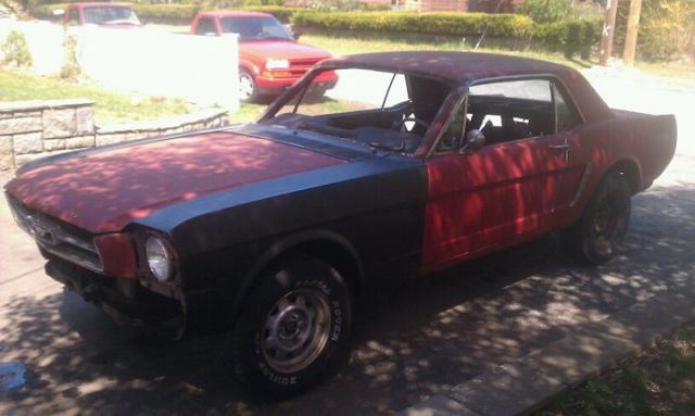 1965 Red Ford Mustang Coupe