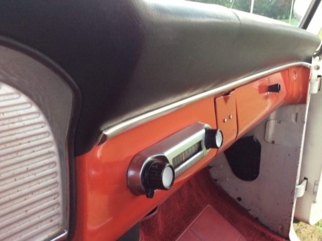 1965 Red Ford F-100 Standard Cab Pickup