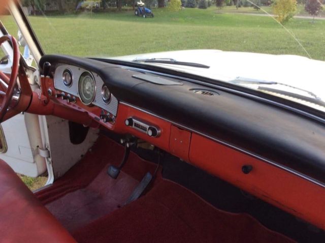 1965 Red Ford F-100 Standard Cab Pickup