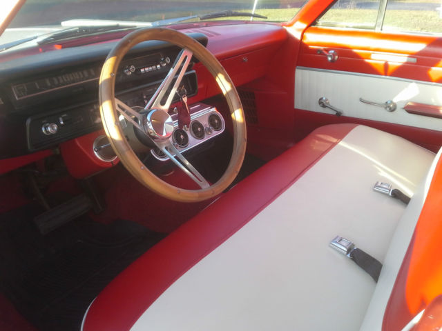1965 White Ford Galaxie Wagon