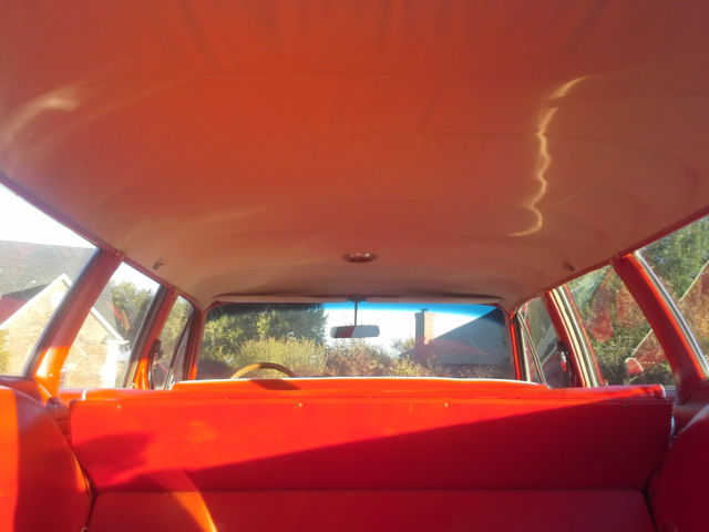 1965 White Ford Galaxie Wagon