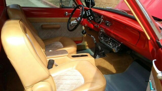 1965 Red Ford Ranchero Standard Cab Pickup