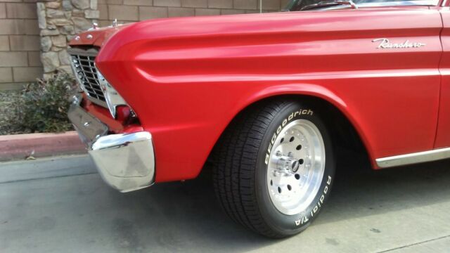 1965 Red Ford Ranchero Standard Cab Pickup