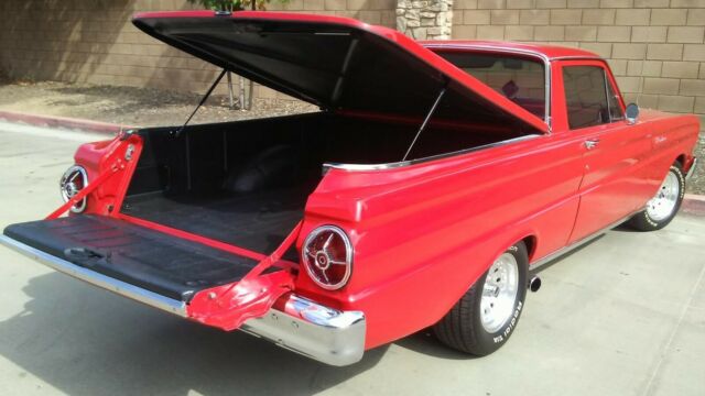 1965 Red Ford Ranchero Standard Cab Pickup