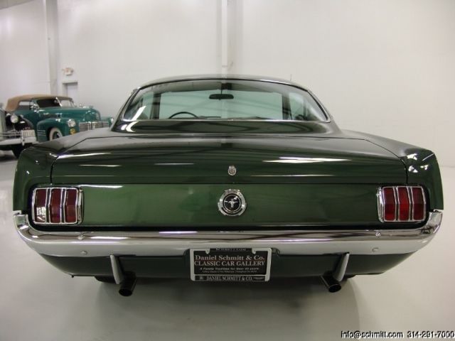 1965 Ivy Green Ford Mustang Hatchback